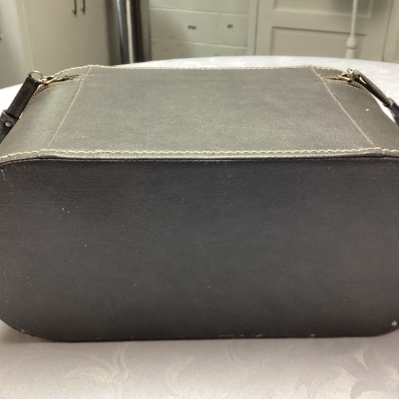 Vintage 50s 60s SKYWAY Luggage Train Cosmetic Case Mid Century Pinup Glam Travel - Picture 12 of 15